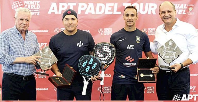 Tolito Aguirre y Juan Restivo, campeones del Torreón Open