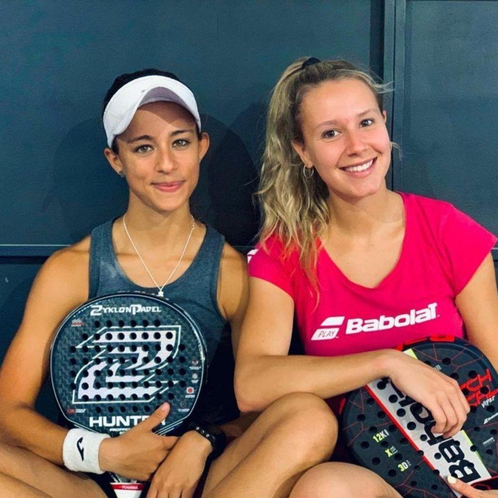 Anna Cortiles y Xenia Clasca, a cuadro del Miami Padel Open 2022.