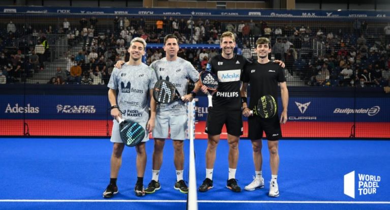 Los cuatro jugadores en las semis masculinas del Vigo Open 2022