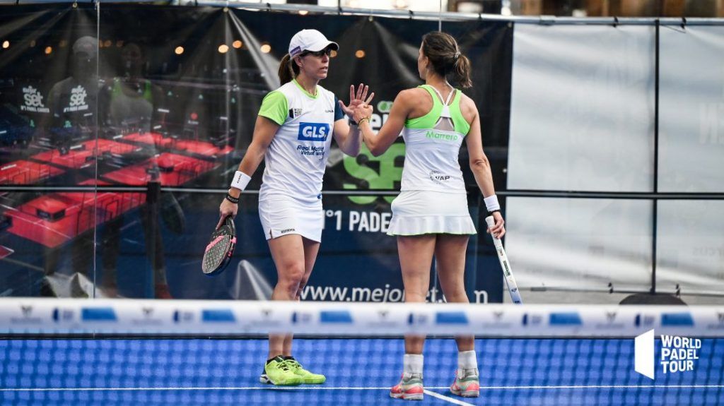 Lucia Sainz y Marta Marrero, consiguen la victoria en los octavos del Bruselas Padel Open