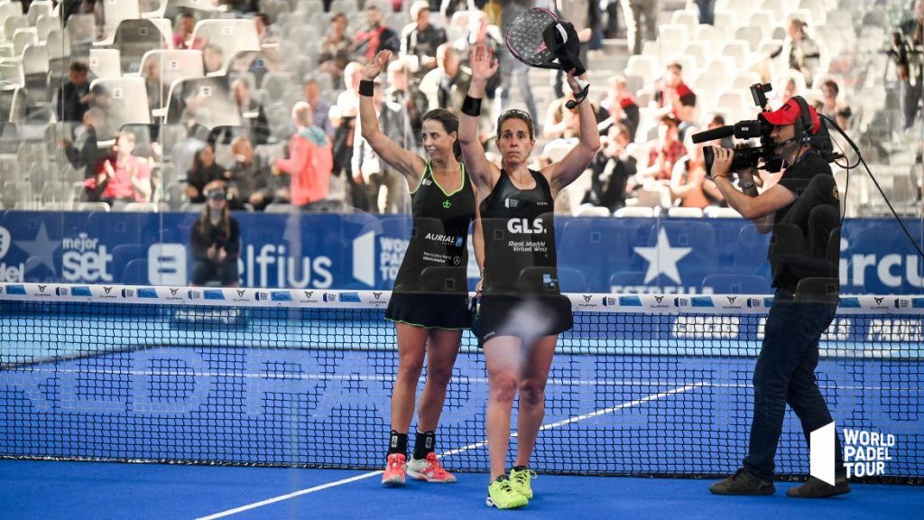 Marta Marrero y Lucía Sainz, a semifinales del Circus Brussels Padel Open 2022