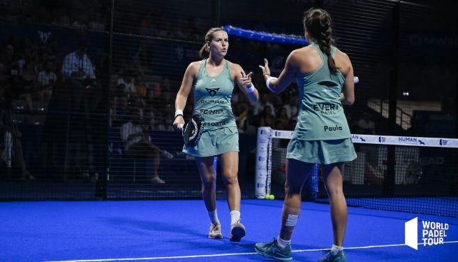 Paula Josemaría y Ariana Sánchez en la Final de Toulouse Open 2022