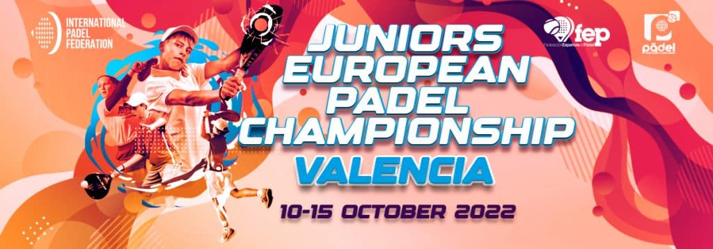 Federación Valenciana de Pádel, campeonato europeo de pádel de Menores